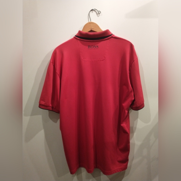 Hugo Boss Athletic Golf/Tennis Polo Shirt, Magenta 2XL - Picture 2 of 2